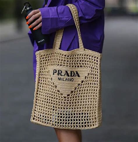 BOLSA ESTILO PRADA DE CROCHÊ PASSO A PASSO.